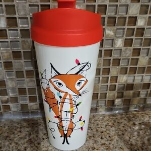 Kate Spade White Travel Mug